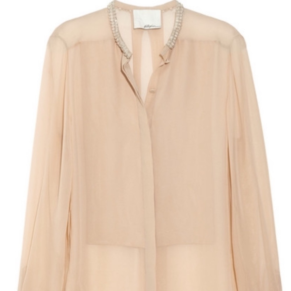 Sheer blouse